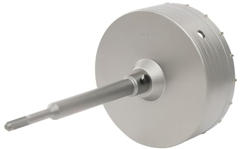 160mm Bohrkrone,kernbohrer,Betonlochsäge,135°-Bohrspitze,Doppelte Spanabfuhr,Präzise Lokalisierung,Bohrkrone Steckdose für Mauerwerk und Beton