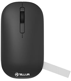 TELLUR Mouse wireless Gripper, 2,4 Ghz, Bluetooth, Nero