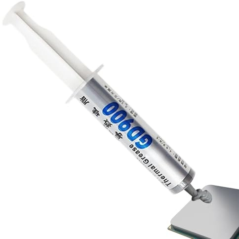 Grasa Térmica 30g Suministros de Oficina de Larga Duración y Alto | Pasta Térmica de Alto Rendimiento Para Juegos Impresión Monitor Proyector Portátil Tableta Teléfono Oficinas Trabajo