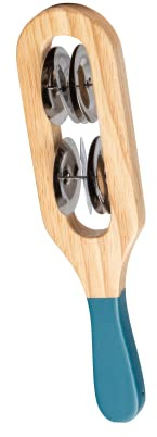 FUZEAU 70772 klein Sistrum Holz 8 Schellen