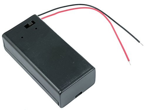 PP3 9V Enclosed Battery Holder Box with Switch