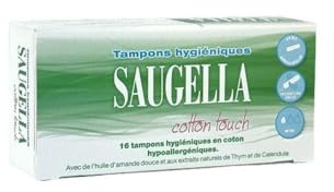 Tampons hygièniques cotton touch mini boîte de 16 tampons