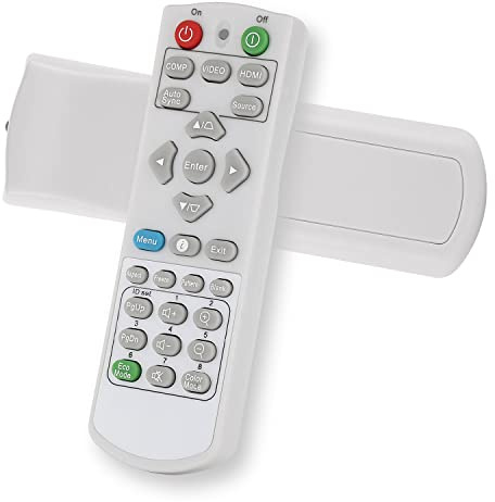 Aimdio Q-3101 A-00010005 Beamer Fernbedienung für VIEWSONIC PA503S PA503W PG700WU PX700HD PA500S PA500X PA503SP PA503XP PA503X PS500X PS501W PS501X Projektor