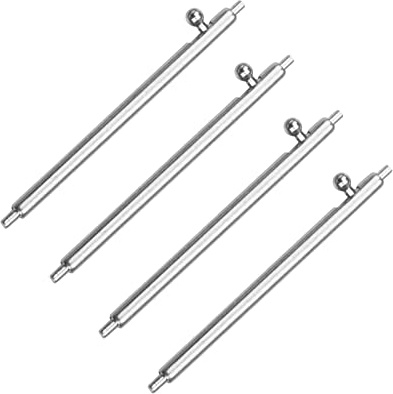 Eichmüller Premium Edelstahl Federstege - Quick Release Armband Stifte 22mm für Uhren Armbänder - 4 Stück