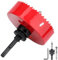 hsawbit 185mm Hole Saw with SDS Plus Shank,185mm Hole Cutter HSS BI-Metal for Wood,Plywood,PVC,Drywall and Metal Sheet