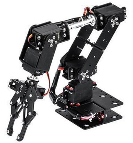 NISHZHU 6DOF Roboter Mechanischer Arm Klemmklauensatz DOF Manipulator Industrieller Manipulator für Robotik