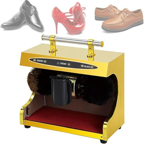 Automatische Schuhpoliermaschine - Vollautomatisches Induktionssystem für den privaten und öffentlichen Gebrauch - Elektrisches Titan-Design für mühelose Schuhpflege
