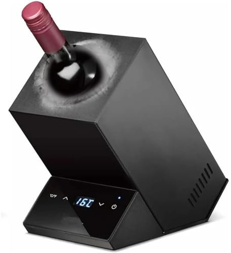 Electric Wine Chiller, Rapid Cooling Single Bottle Cooler, Ideal for Champagne and Beverages, for Wine Enthusiasts
