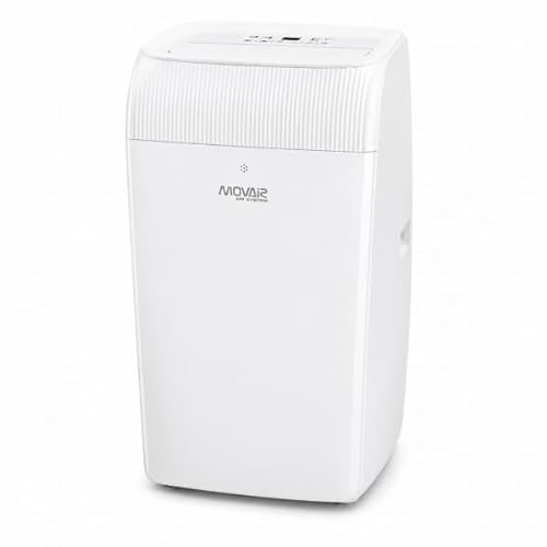 Bilake Aire Acondicionado Portátil MOV16-12-BC con Bomba de Calor, WiFi, 3,50 kW Refrigeración, 3,20 kW Calefacción, Deshumidificación, Control Remoto y Kit de Ventana Incluido