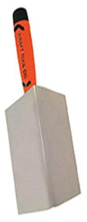 Kraft Tool PL584PF Stainless Steel 90-Degree Inside Corner Trowel with ProForm Handle, 4 x 2-Inch