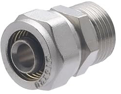 Raccord Multicouche à Compression (à Visser) Ø16 - Mâle 15x21 NOYON & THIEBAULT