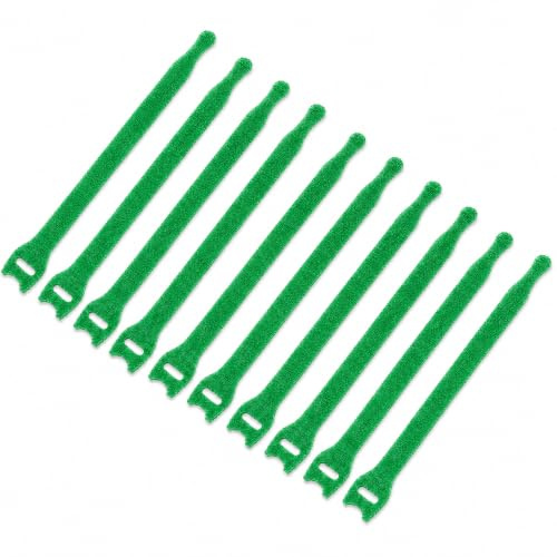 VELCRO® brand ONE-WRAP® CABLE TIES 10PCS (20x200mm, Green)