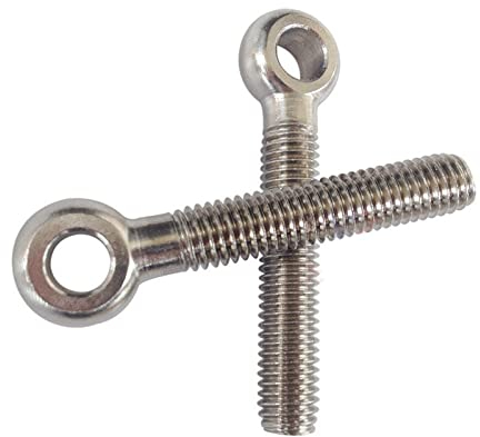 LAZIRO 5 Stück M6/M8/M10 304 Edelstahl Gelenkschraube Bolzenverbindung M6 x 50 mm