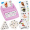 Joozmui Buchstaben Lernen Spiele ab 3-8 Jahre, Spielzeug ab 3-8 Jahre Mädchen Geschenk Junge 3-8 Jahre Kinderspielzeug ab 3-8 Jahre Montessori Spielzeug ab 3-8 Jahre Geschenk Einschulung Mädchen
