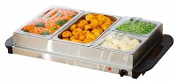 Servidor Buffet Calentador plano
