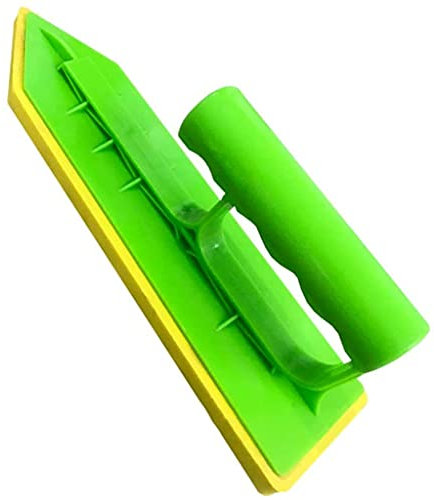 Paleta de calafateo de azulejos, albañilería, constructores, albañilería, mango de esponja para enyesado, longitud del cubo de 22,9 cm, herramienta de albañilería, paleta de mano, paleta de calafateo