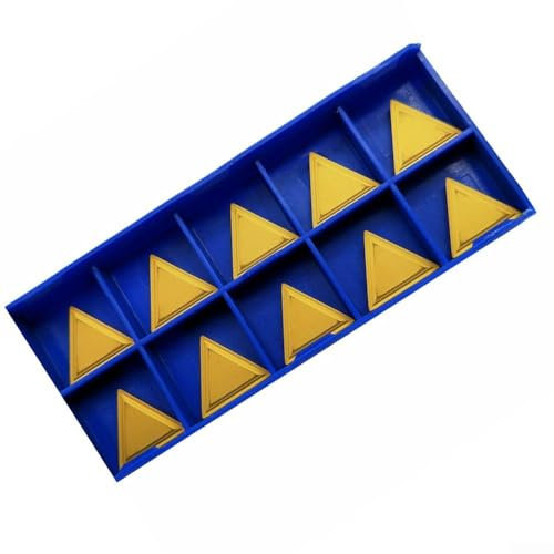 Lot de 10 inserts en carbure TPMR160304 YBC251, outil de coupe de lame de tour CNC, fraises de tour, outils de tournage pour finition semi-finition