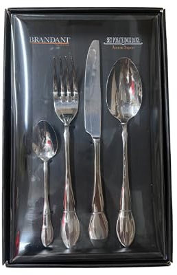 Brandani 82430, set 24 posate Antichi Sapori inox