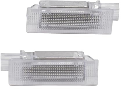 Hacreyatu 2 Stück Kennzeichenleuchte Rücklicht für Fiat 500 500X 500L Argo Panda Grande Punto 60665239 hintere Nummernschildleuchte Lampen