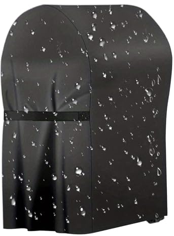 Premium Grillabdeckung 77x67x110cm | 210D Oxford-Polyester Mit PU-Beschichtung | Grill Abdeckplane,Wasserdicht, Winddicht, UV-Beständiges, Reißfest Grill Abdeckhaube