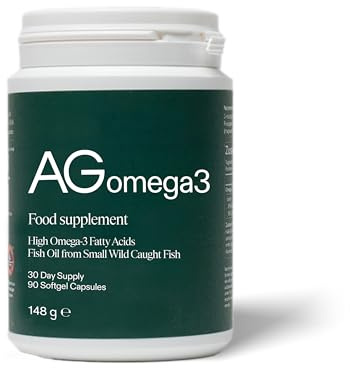 AG1 Omega 3 Fish Oil Supplement Softgel Capsules, 90 Count, 2,000 Mg | EPA & DHA Fatty Acids Sourced From Wild-Caught Fish To Support Daily Wellness And Essential Nutrition, by Athletic Greens
