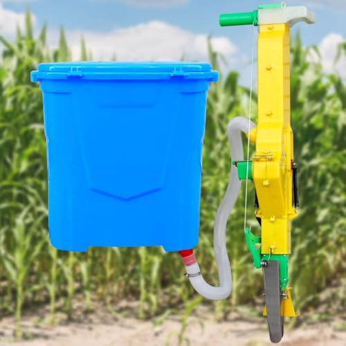 sunbiaouk Distribuidor de Fertilizante Manual, Distribuidor de Fertilizante de precisión para horticultura, Profundidad y cantidad Ajustables, Adecuado para una fertilización precisa.