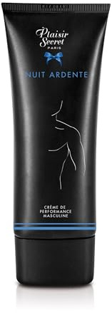 Crème pour érection et durer plus longtemps– Plaisirs Secrets | crème intime chauffante & stimulante | texture légère, parfum discret, hydratation confortable | 60 ml