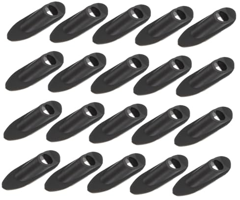Abaodam 20 Fermacavi per Telaio Bici Supporti Linee Freno e Cambio Clip Fissaggio Incasso per Bici Corsa Facile Installazione Materiale Resistente e Stabile