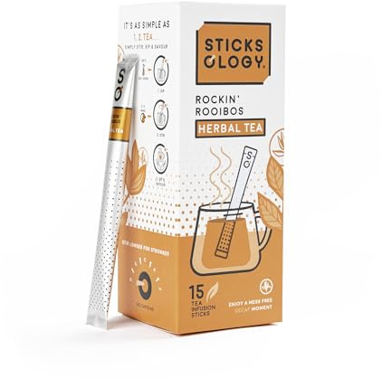 Sticksology Rockin' Rooibos Tea Sticks- Herbal Tea