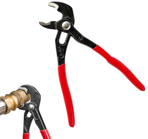 VBK Water Pump Pliers 180mm 7 Inch Push Button Adjustable Tongue and Groove | Push button quick adjustment, Versatile Tool for Plumbing, Automotive, Home Repair and DIY