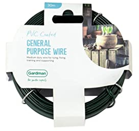 Gardener's Mate 14020 Heavy Duty Garden Wire, Green, 30 m JNS_261823