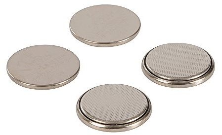 Powermaster Lithium-Knopfzellen, CR2025, 4er-Package, 4 Stück, silver, 458775