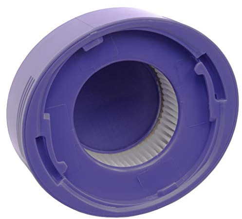 vhbw Staubsaugerfilter kompatibel mit Dyson DC58 Animal | DC59 Animal, DC58, DC58 Animal Complete, DC59 Staubsauger - HEPA-Nachmotor-Filter Weiß Lila