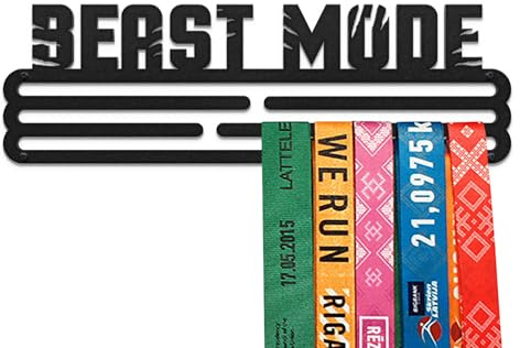 United Medals Beast Mode Medaillenhalter Stahl | Medaillen Aufhänger | Medal Hanger Holder Display Rack