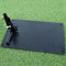 FINGER TEN Golf Alignment Stick Trainingshilfe Eisenplatte, Golfübungsstangen Putten Trainer Ausrichtungsstab Golfschwung Training Sport (Dunkelgrau)