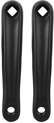 Yosoo Health Gear 1 par de Bielas de Bicicleta, Brazo de Manivela de Bicicleta Duradero de 170 Mm con Orificio Cuadrado para Pedal de Manivela Reemplazo de Pierna de Brazo de Manivela de Bicicleta