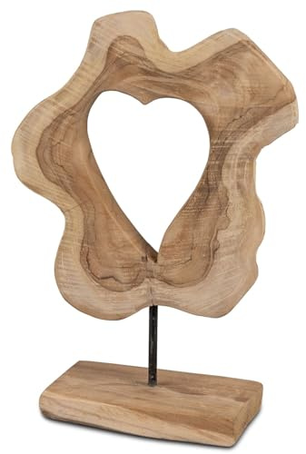 formano Deko Objekt Herz Holz