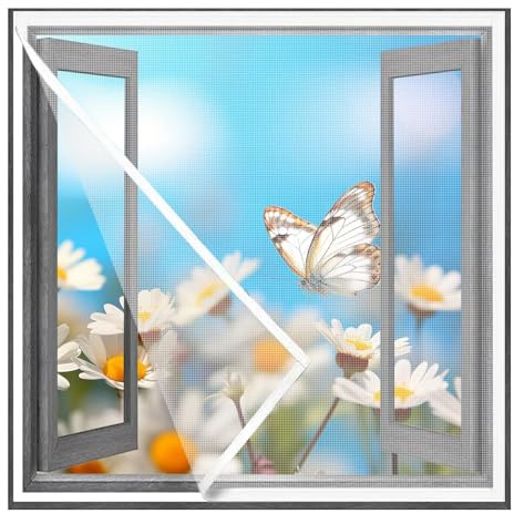 Mosquito Net Insect Mesh 85x165cm Fine Mesh Keep Bug, bee, Spider, and Winged Insect Out, White