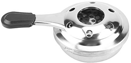 Yctze Portable Outdoor Alcohol Stove Burner Mini Stainless Steel Fondue Pot with 2pc for Camping Cooking and Methylated Spirits