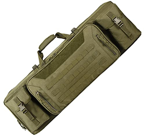 ANSNOW Koffer Aufbewahrungstasche Gewehrkoffer Taktisches Militärholster Für Sturmgewehr Jagdtasche Tragbare Waffentasche Für Angeln, Jagd, Schießsport/F
