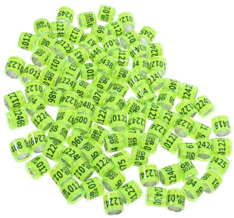 Supvox Vogelbeinbänder – 100 Stück Taubenbeine Für Brieftauben Taubenschlagzubehör Mit Und Konstruktion