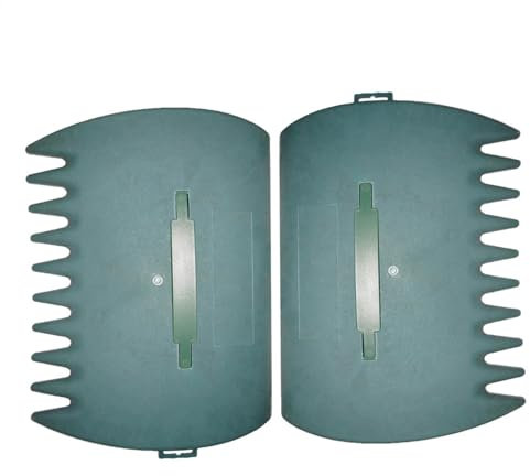 Kioriur rastrelli a Mano per Pale Foglie, Rastrello Da Giardino Multiuso Per Raccogliere Foglie, Detriti Di E Rifiuti, 1 Paia