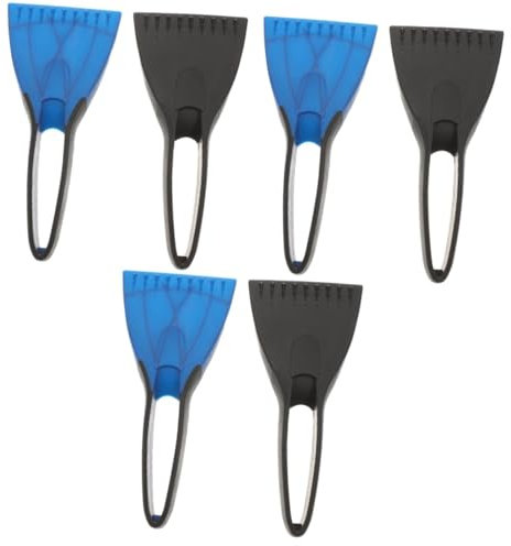Kisangel 3 Sätze Schneeschaufel Eisschaber Ice Scraper Eisscharre Auto Schnee Luft Wohnung Gefrierschrank Kühlschrank Schaufel Für Den Strand Schaufel Für Die Einfahrt Plastik 2 Stück * 3