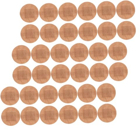 Vendajes Adhesivos para Heridas 100 Piezas de Tela Elástica | Marrón, Formato Portátil, Apto para Zonas del Cuerpo, Uso en Lesiones, Seguro para Piel Sensible