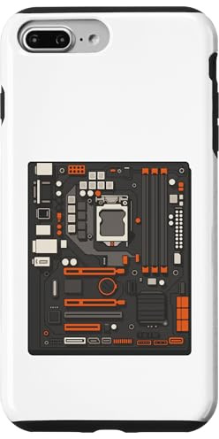 Carte mère - Ingénieur Informatique, Programmeur, codeur, travailleur Informatique Coque pour iPhone 7 Plus/8 Plus