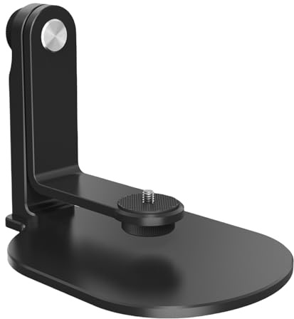 Desk Projector Stand - Fully Adjustable Swivel Platform, Low Profile Mount, Portable Projector Stand for Heavy Loads | Durable Fit for