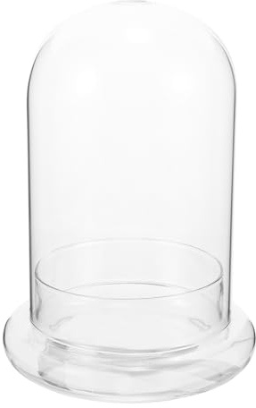 jojofuny Micropaisaje Ecológico Botella de Vidrio Grande Cúpula Transparente y Abertura Amplia Terrario Decorativo para Plantas y Musgo Accesorio Adecuado para Decoración de Hogar