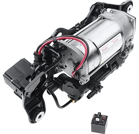 Frankberg Controllo del livello del compressore delle sospensioni pneumatiche Compatibile con X5 F15 F85 2013-2018 X6 F16 F86 2014-2019 Sostituisci# 37206875177