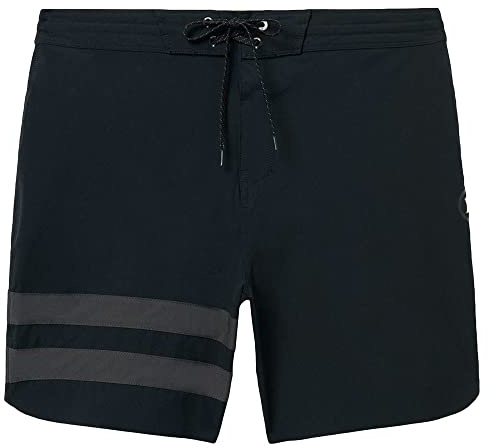 Hurley Herren PhnTM Blck Prty Rngd 18 Boardshorts, Schwarz (H010), 6