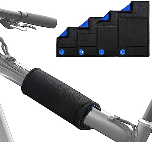 ytorgr 4Pcs Protezioni per Telaio Bicicletta, Portabiciclette per Il Trasporto in Neoprene, Accessori per Il Fissaggio di Protezione da Graffi